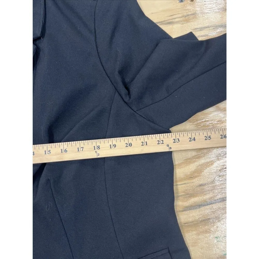 Lane Bryant The Bryant Blazer Black Size 18 Preppy Academia Old Money - Image 12