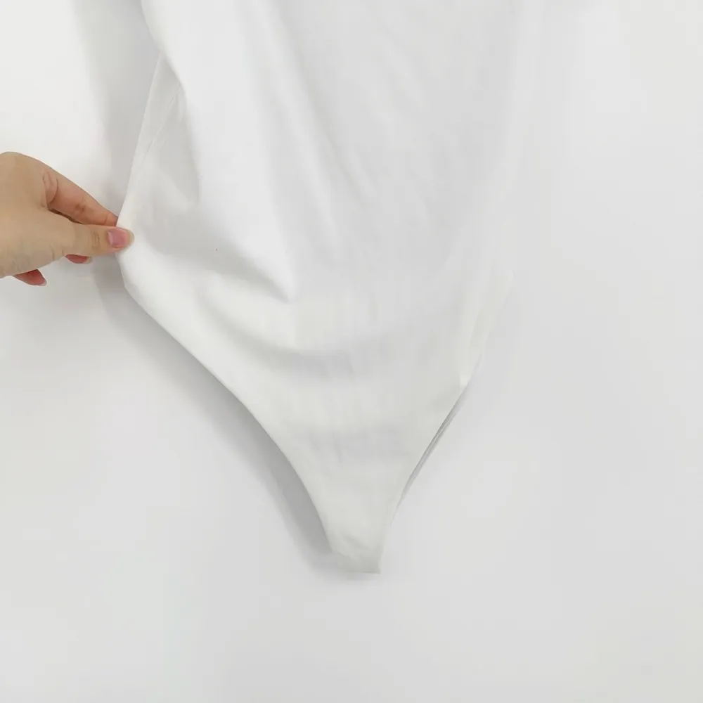 Beach Riot Sydney Rhinestone Bride One Piece Swimsuit Tie Strap White Women's XS - Image 6