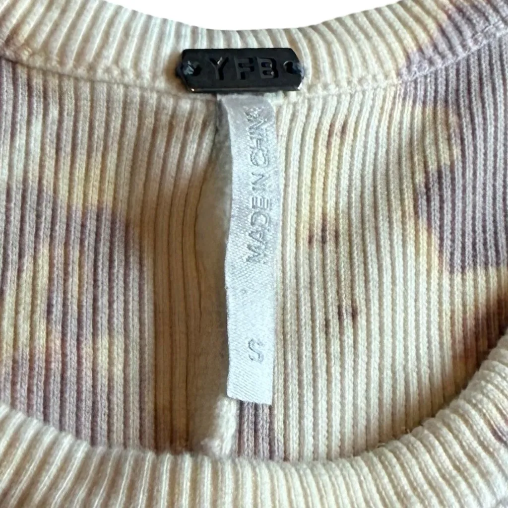 YFB Young Fabulous & Broke Sleeveless Dress Ribbed Tie Dye Stretch Size Small - Image 8