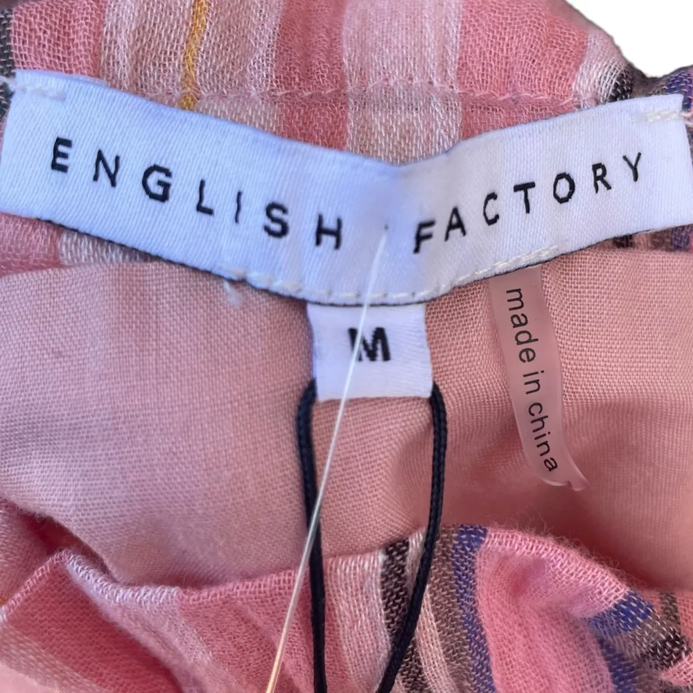 Anthropologie English Factory Striped Crop Top - Image 3
