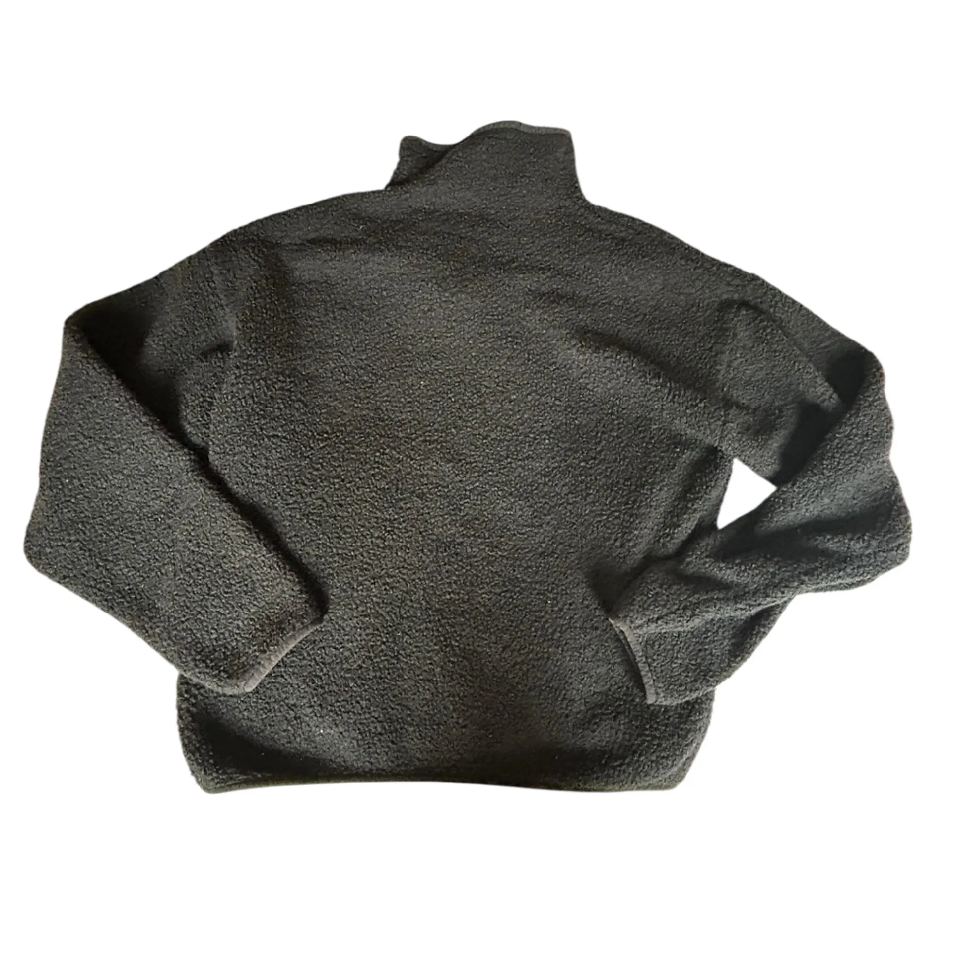 SKIMS Cozy Knit Pullover Jacket Onyx Size L/XL Black Teddy - Image 9