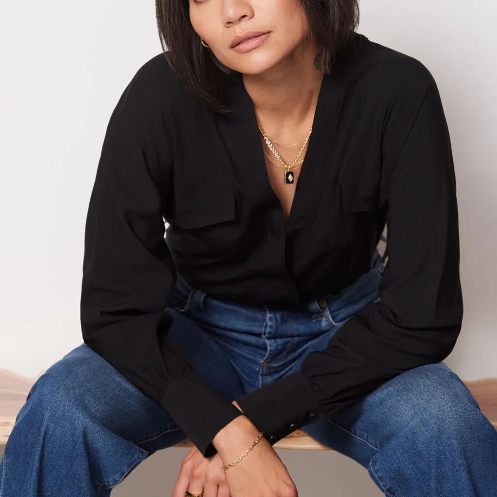 Good American Utility Wrap Bodysuit size 1 Small‎ - Image 4