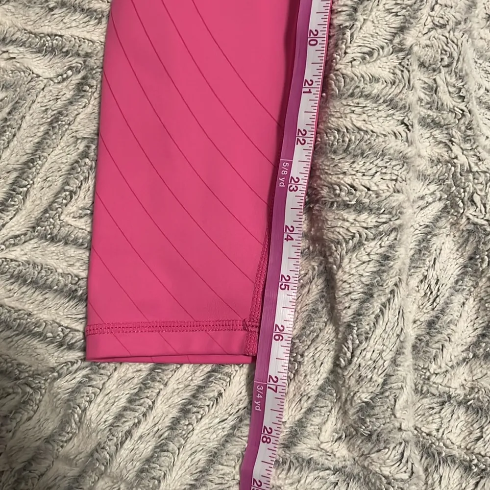 Just Strong Pink Agility‎ Workout Leggings size large - Image 11