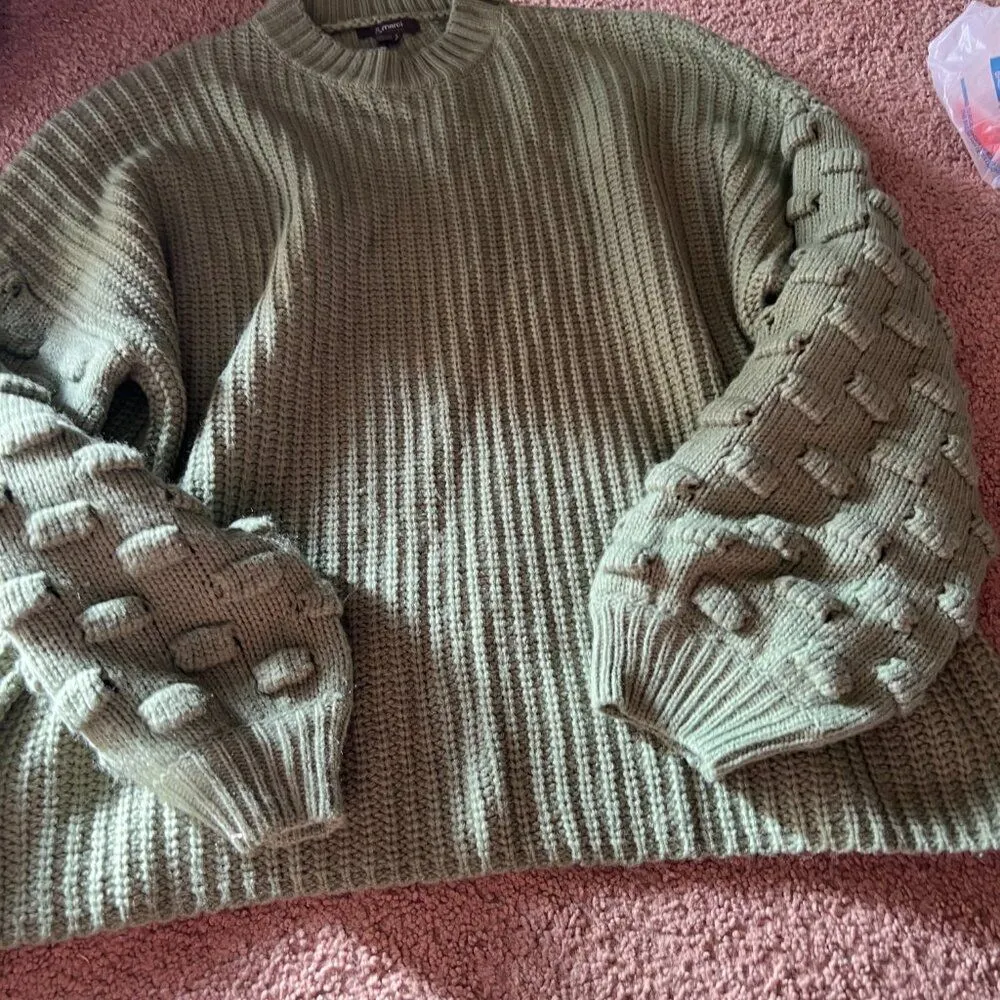 &merci small green sweater - Image 3