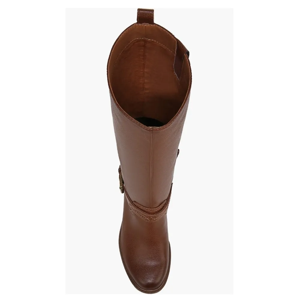 Georgia Knee-High Riding Boots in Cognac Size 7, NEW Retail $189 SOLD OUT - Image 4