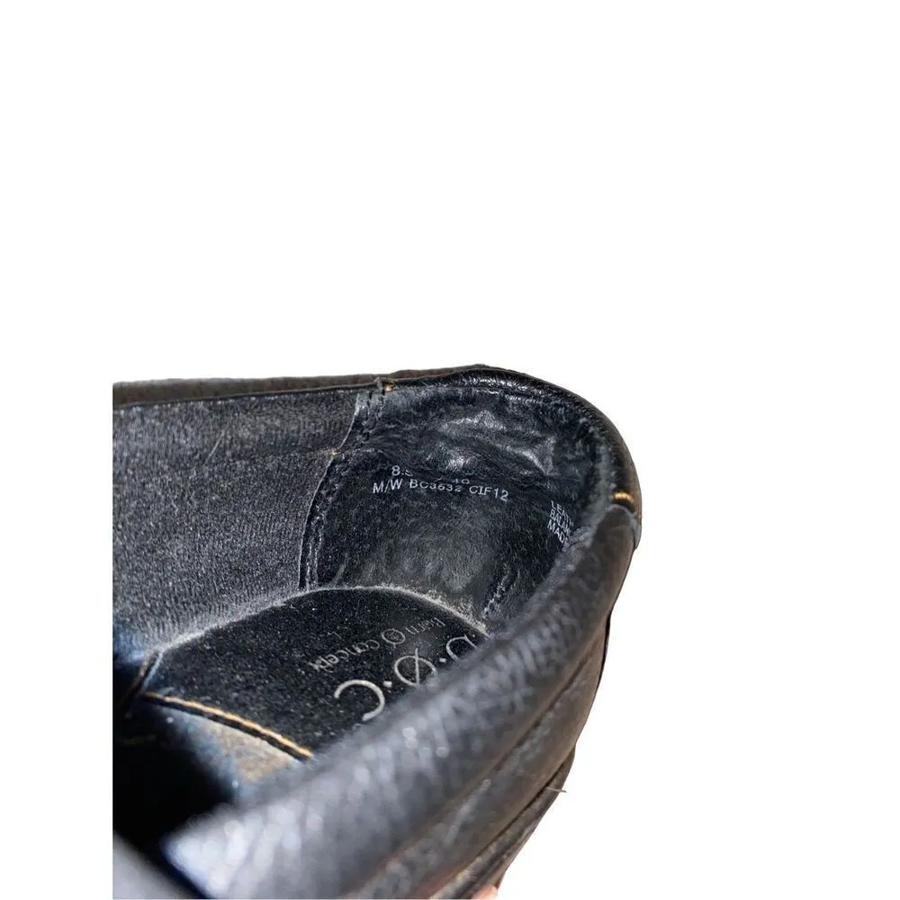 Boc Born Concepts High Heeled Shoes Sz 8.5 Leather Heels Black - Image 10