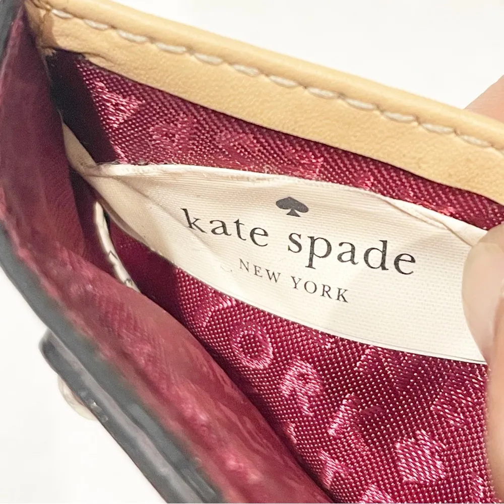 KATE SPADE WELLESLEY DARLA EMPIRE RED CARD HOLDER WALLET - Image 3