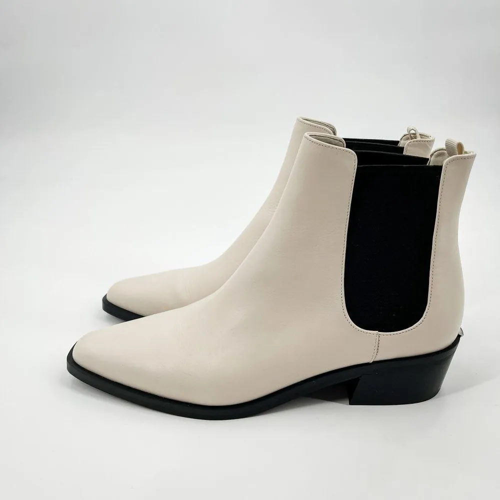 Michael Michael Kors Lottie Flat Leather Ankle Booties Boots - Image 62