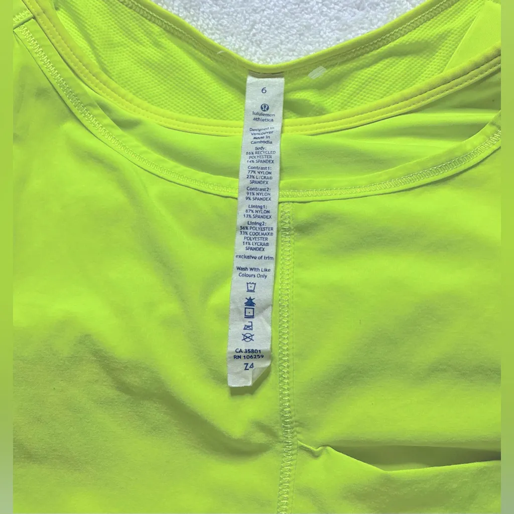 Lululemon Athletica Green Fitted Sleeveless Tank Top - Image 11