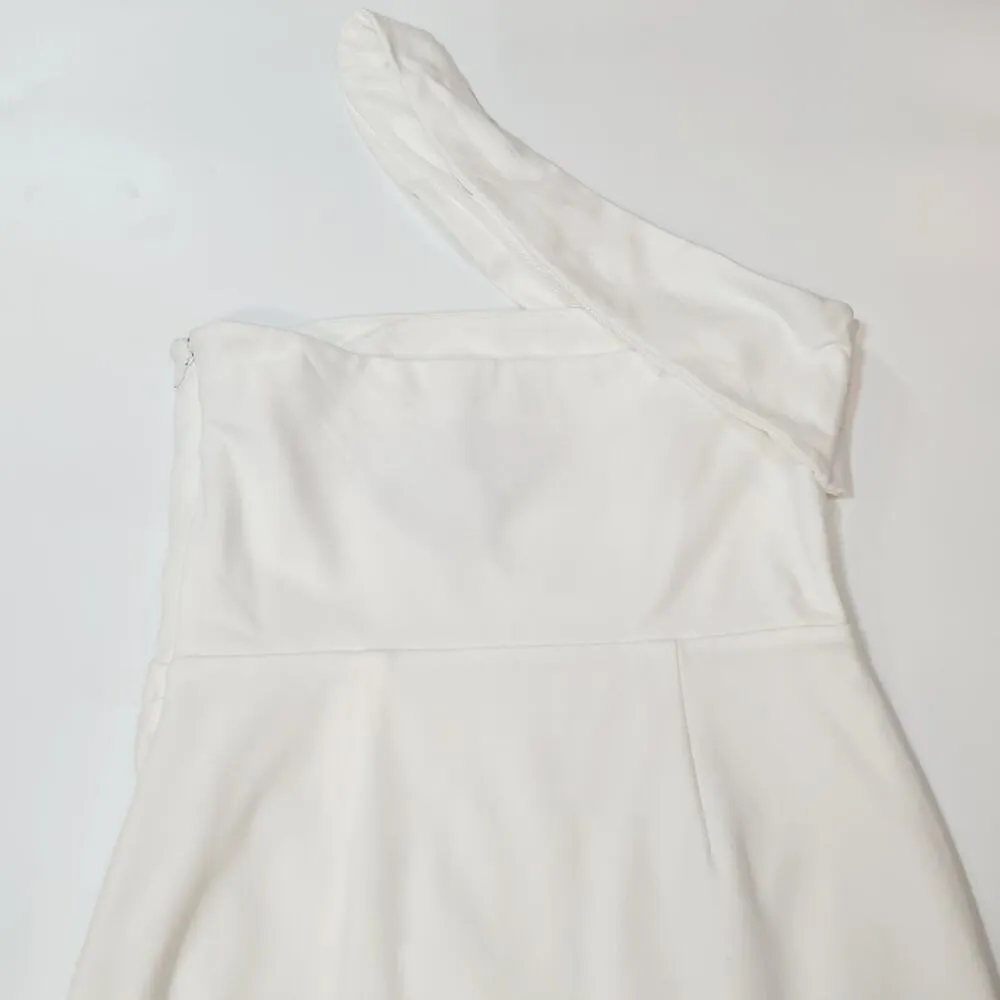 Michael Costello x REVOLVE Felice Mini Dress in Ivory Small - Image 9
