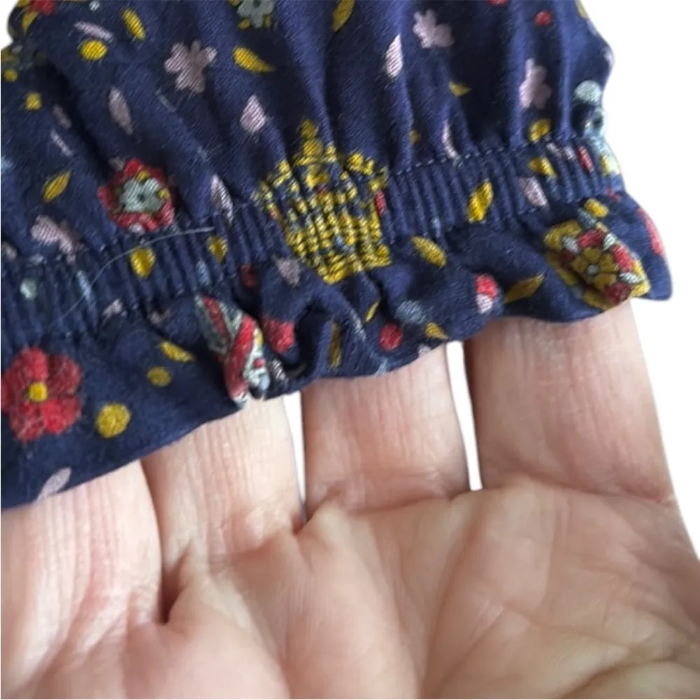 EUC Boden Catriona Jersey Top British Royalty Pattern Size 6 - Image 7