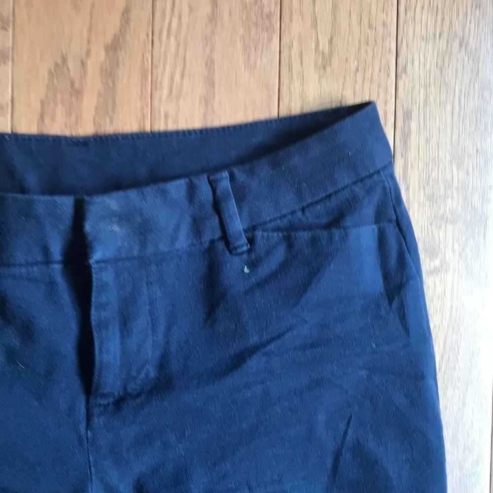 FADED Glory navy stretch ankle pants - Image 3