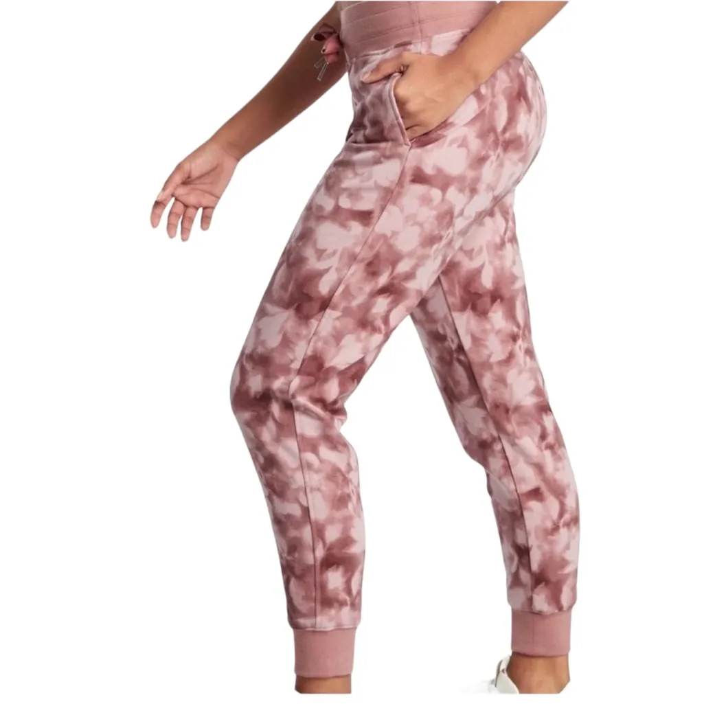 Athleta balance printed joggers drawstring tie dye pants size small - Image 3