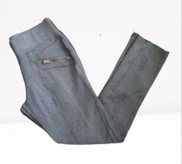 NWOT heather gray  Crop Leggings. Sz S - Image 4