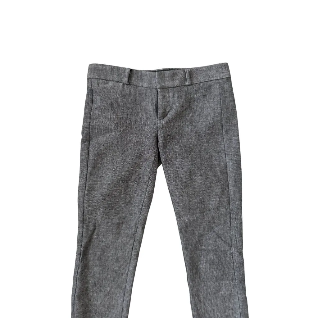 BANANA REPUBLIC Gray Sloan Dress Pants Size 00 Petite - Image 6