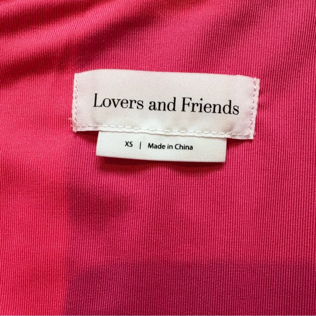 Lovers and Friends Anya Bodysuit - Hot Pink, Sz XS - Image 15