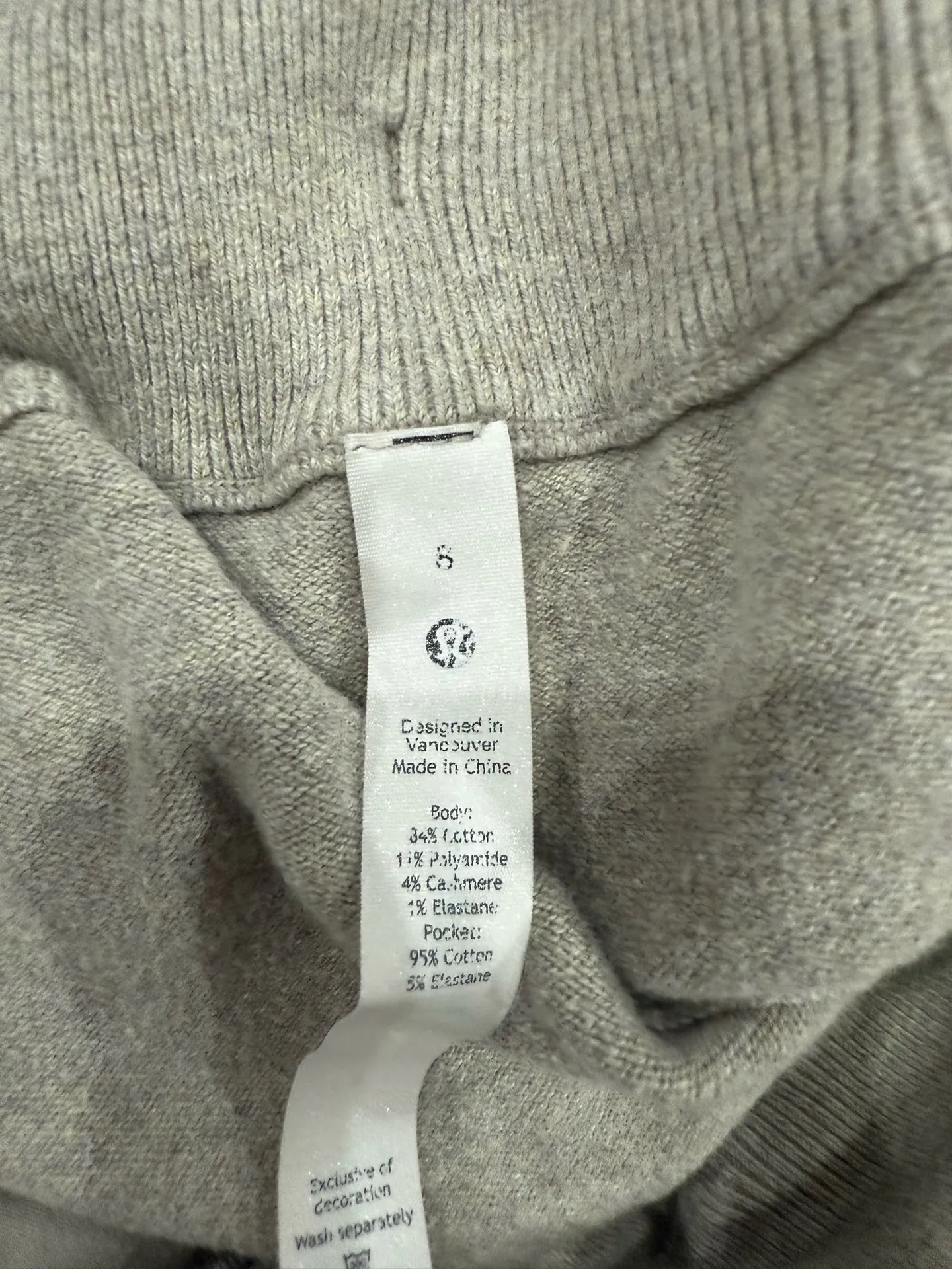 Lulu lemon shorts Gray Size 8 - Image 3