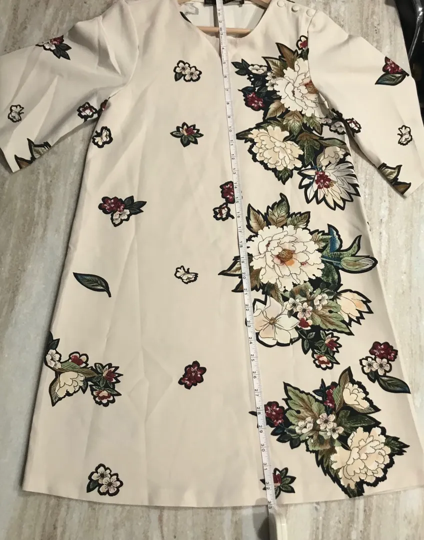 - Floral Sheath Dress - Sz XS - Image 7