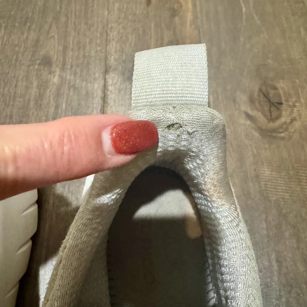 Adidas Cloudfoam-Style Running Sneakers Gray Size 7.5 - Image 7