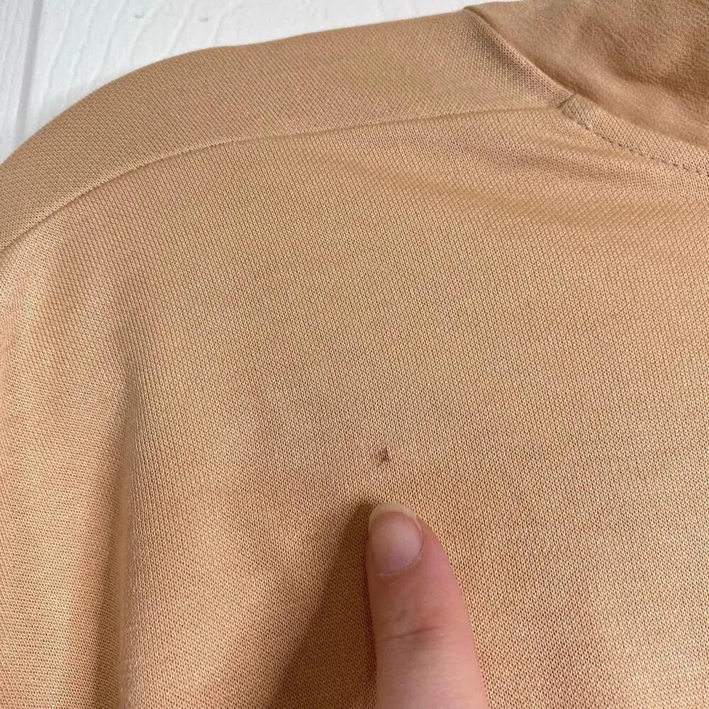 Vintage LA PERLA Peach Apricot Robe Wrap Top $344 Sleep Lingerie NWT - Image 10