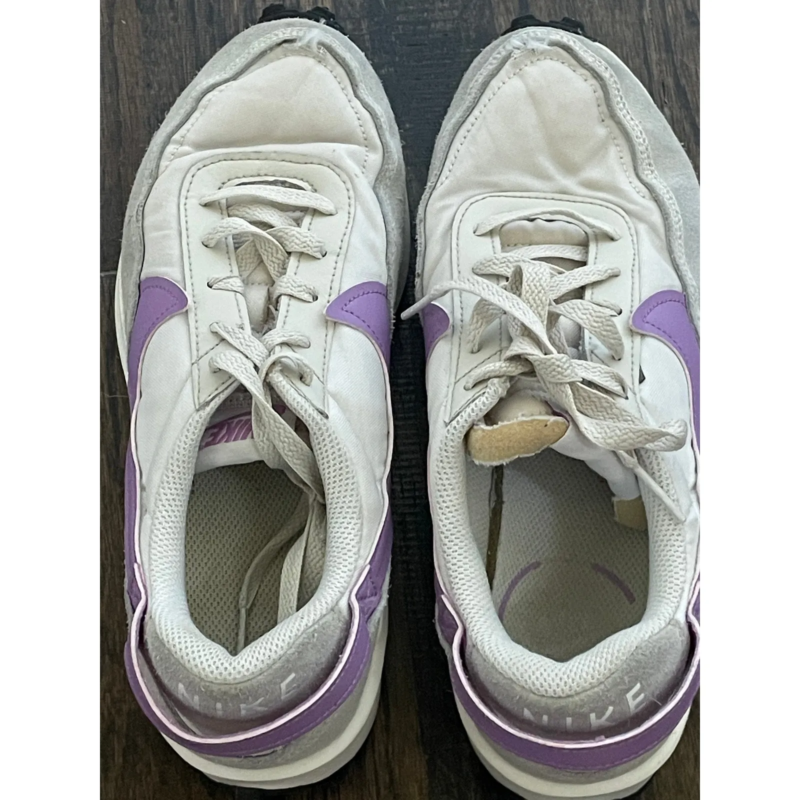 Nike Waffle Lavender Purple Sneakers Size 7.5 - Image 5