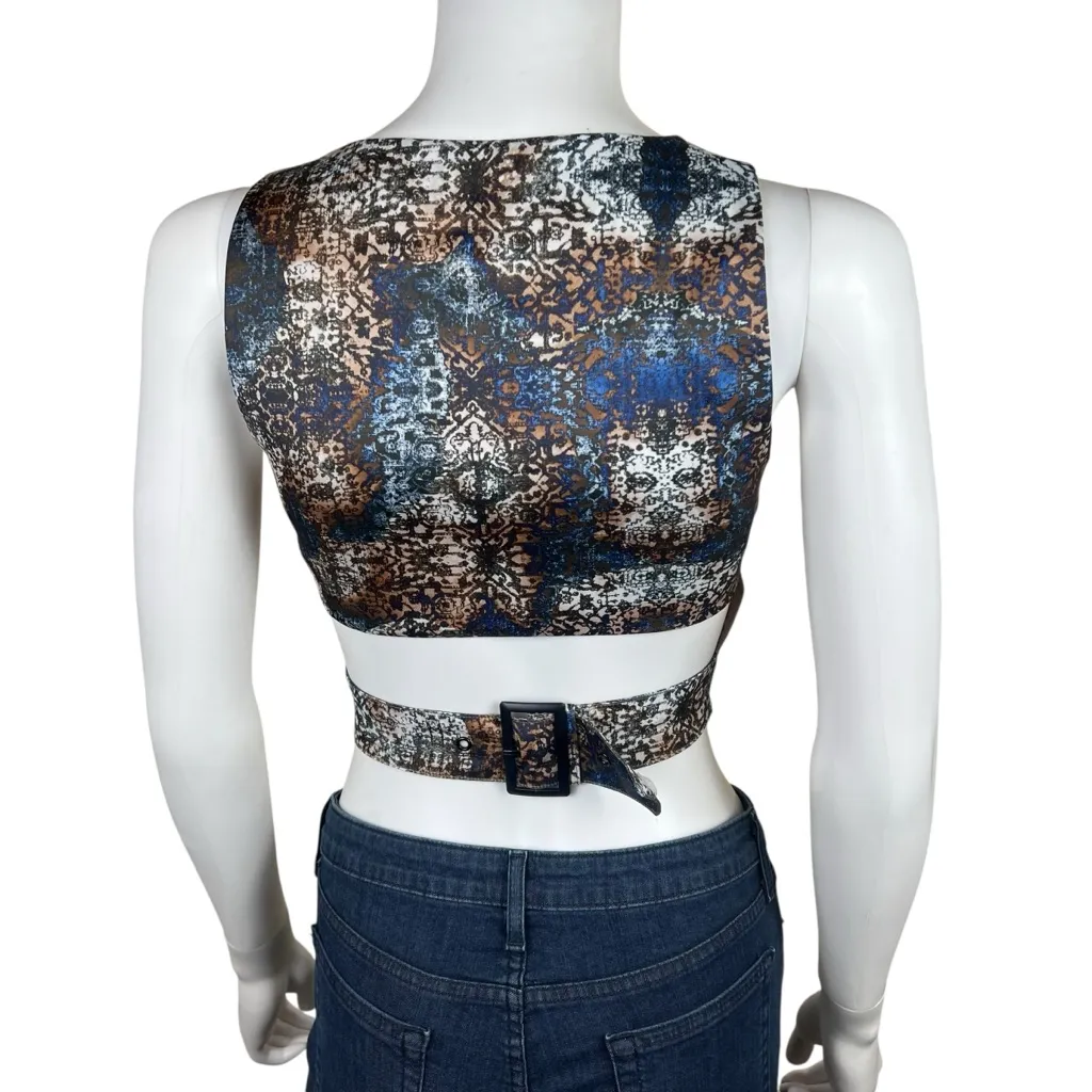 Tiger Mist Crop Vest - Image 3