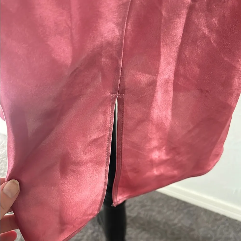 Morgan Taylor Pink Silky Nightgown - Image 6