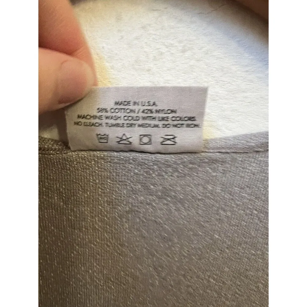 MICHAEL STARS MATERNITY SOLID GRAY DRESS (L8) - Image 3