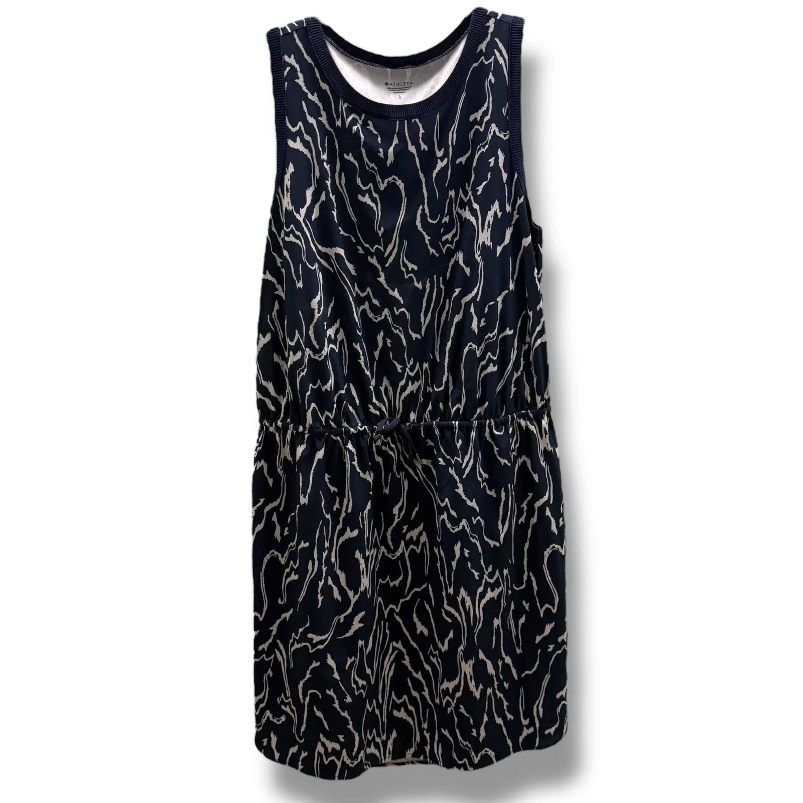 Athleta Women's Dress Size Large Voyage Orchid Pink‎ Blue Rincon Printed - Image 3