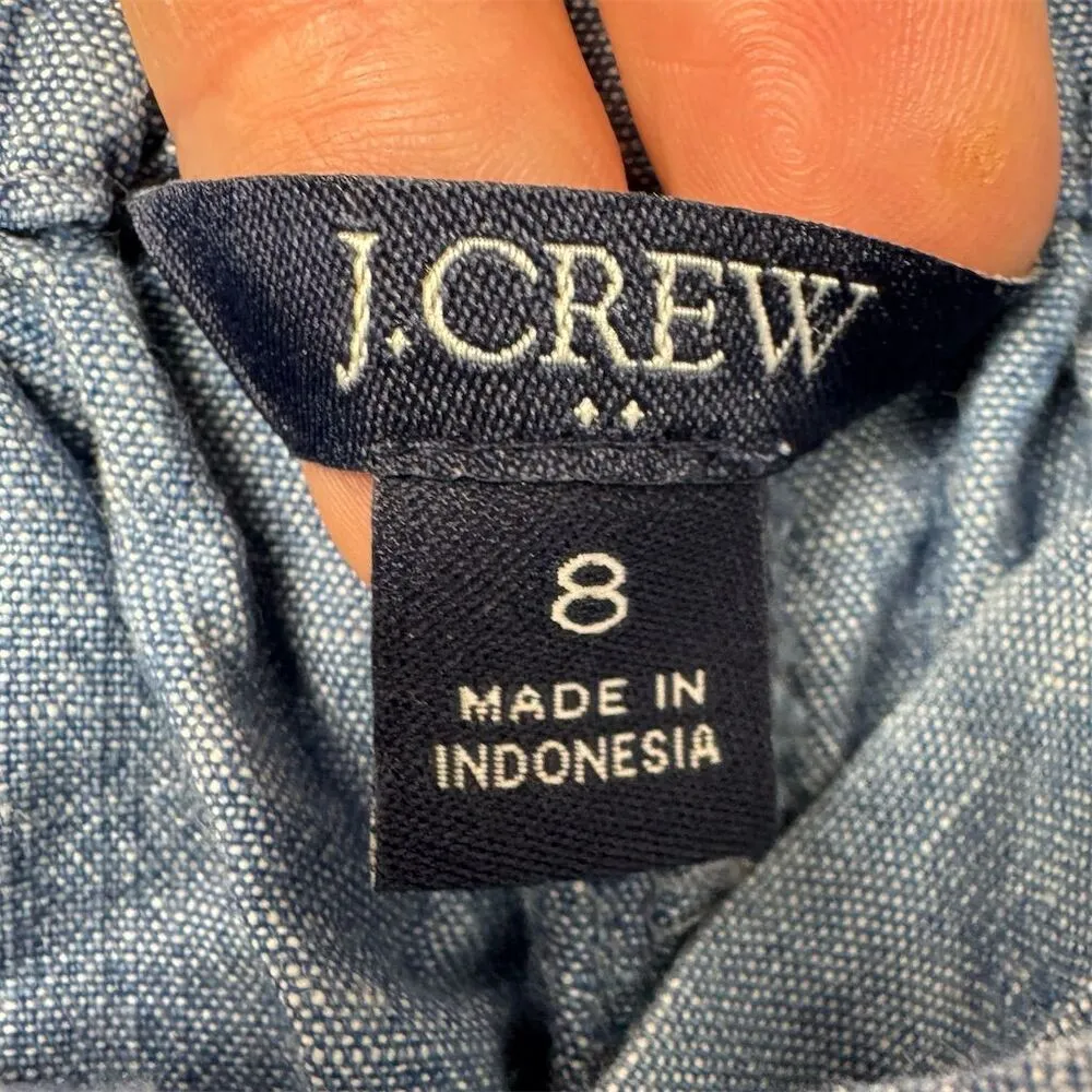 J.Crew Women's Size 8 Blue Wide - Image 3