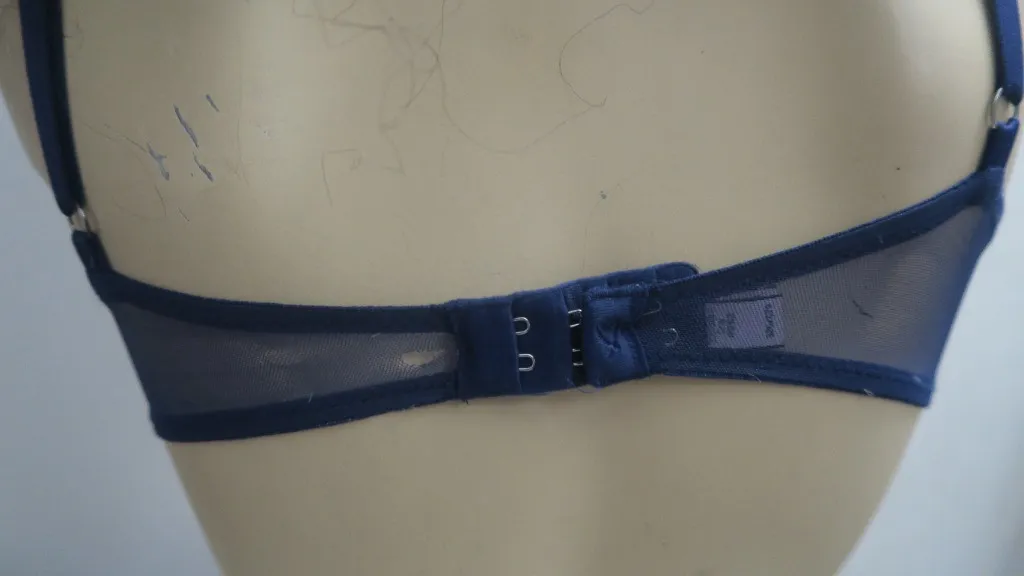 Victoria's Secret dream angels push-up bra lacey on bottom in navy blue size 32C. - Image 6