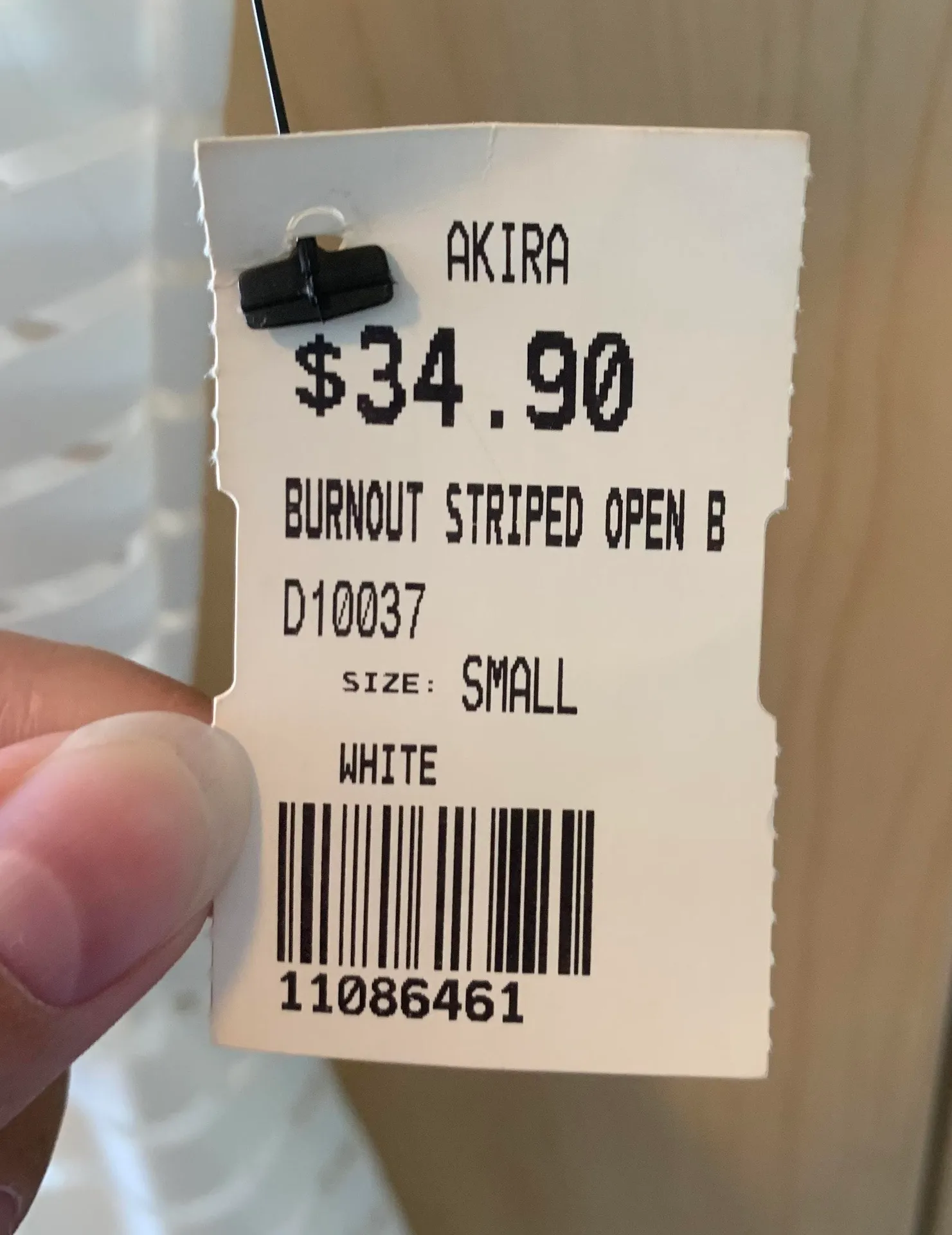 NWT  White Sheer Dress - Image 5