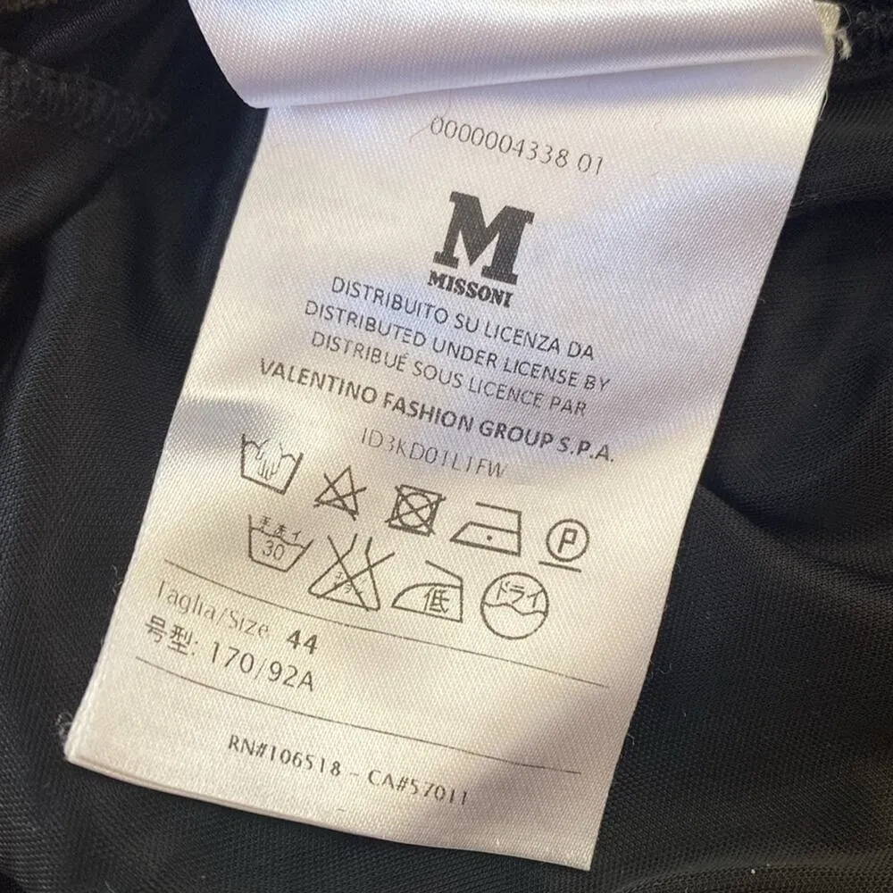 Missoni white tag zig zag knit dress sz 44 6 Medium - Image 7