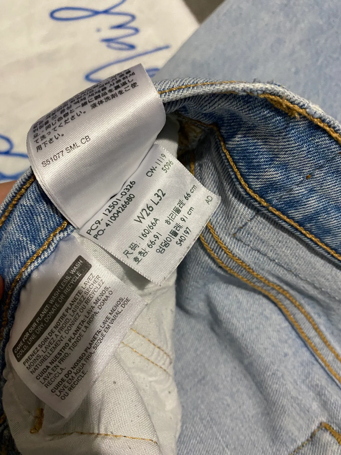 Levi’s 501 Original Fit Jeans - Image 4