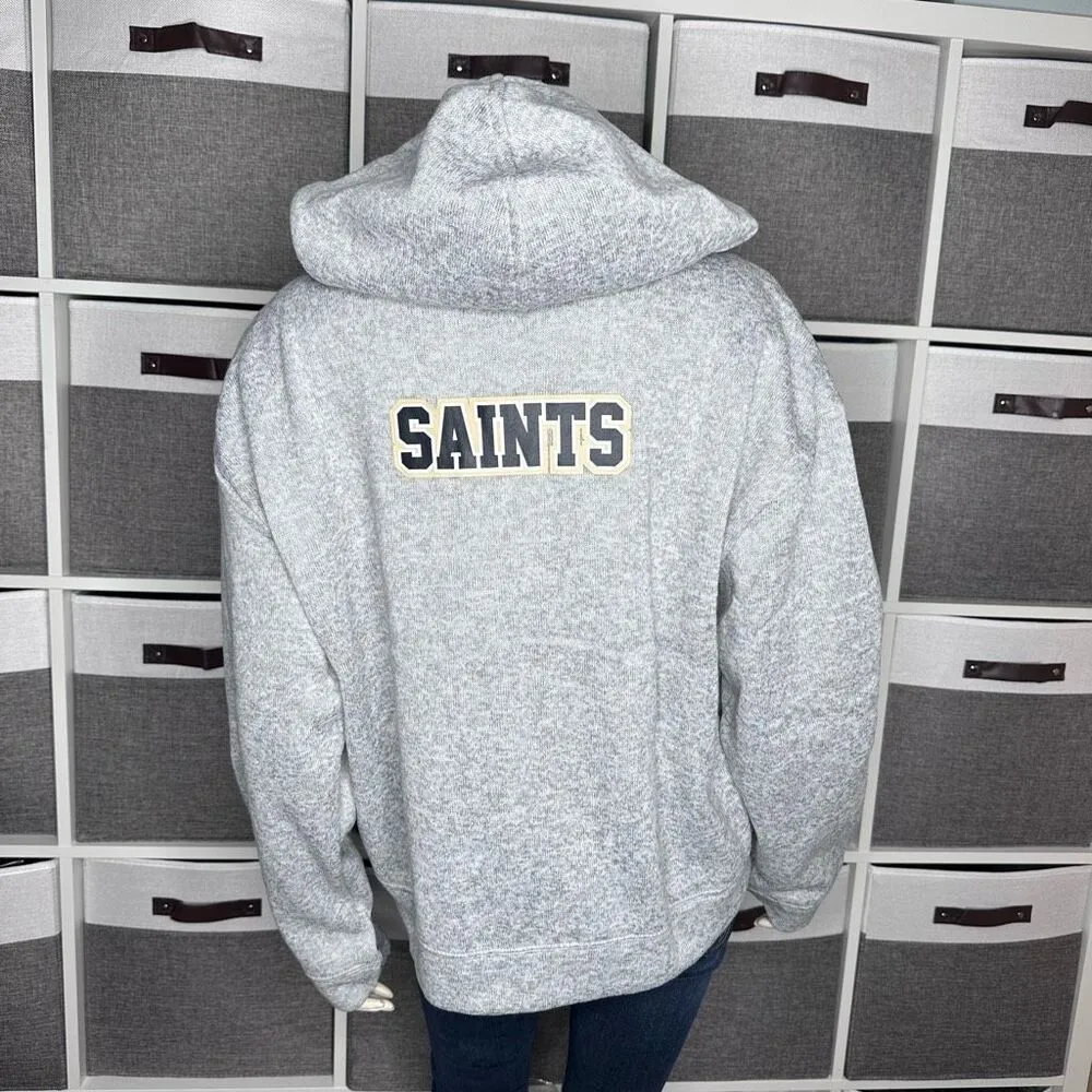 WEAR by Erin Andrews New Orleans Saints Team Heathered Gray Full - Image 3
