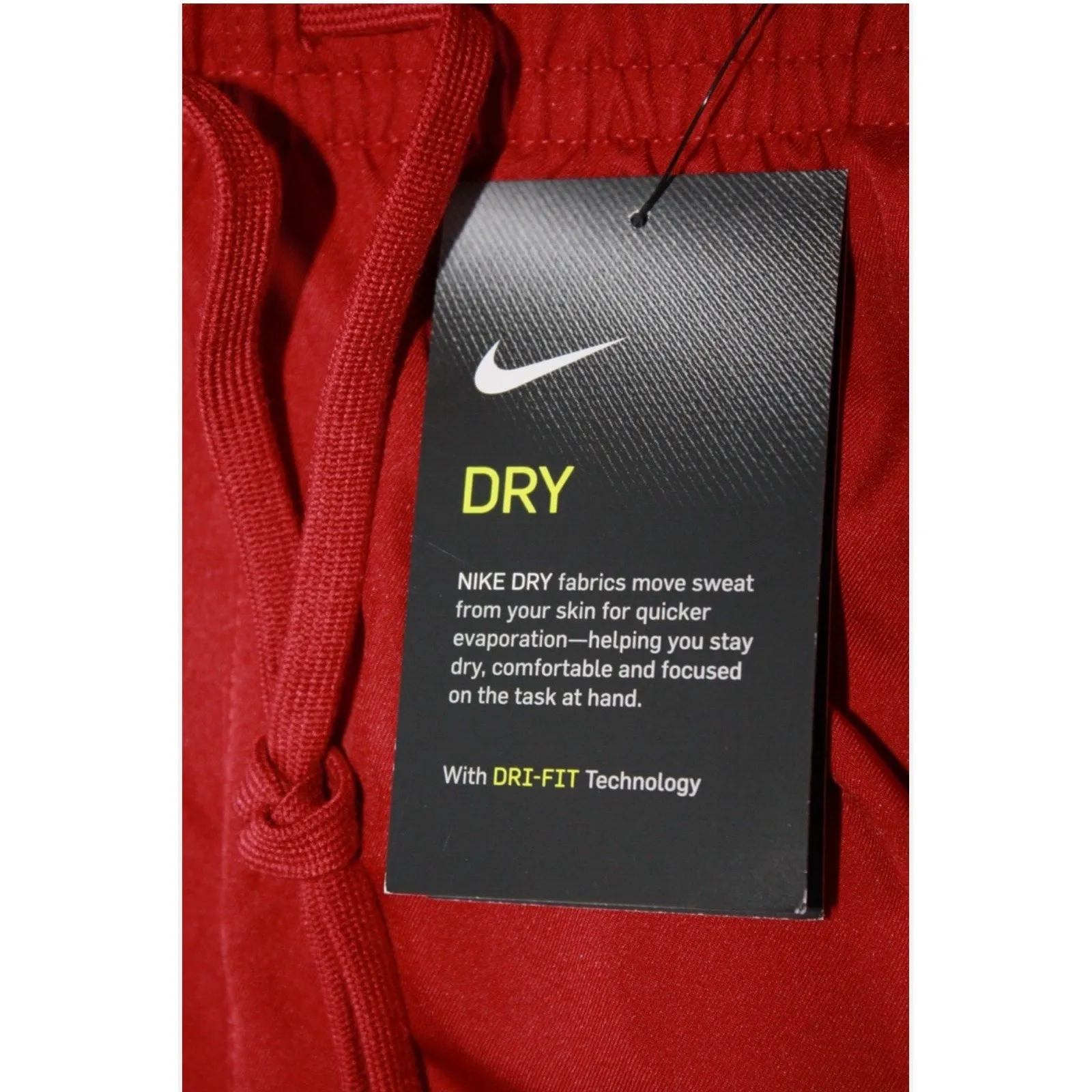NIKE Women's DRY Football / Track Pants NWT Team Crimson / White SIZE XL - Image 3