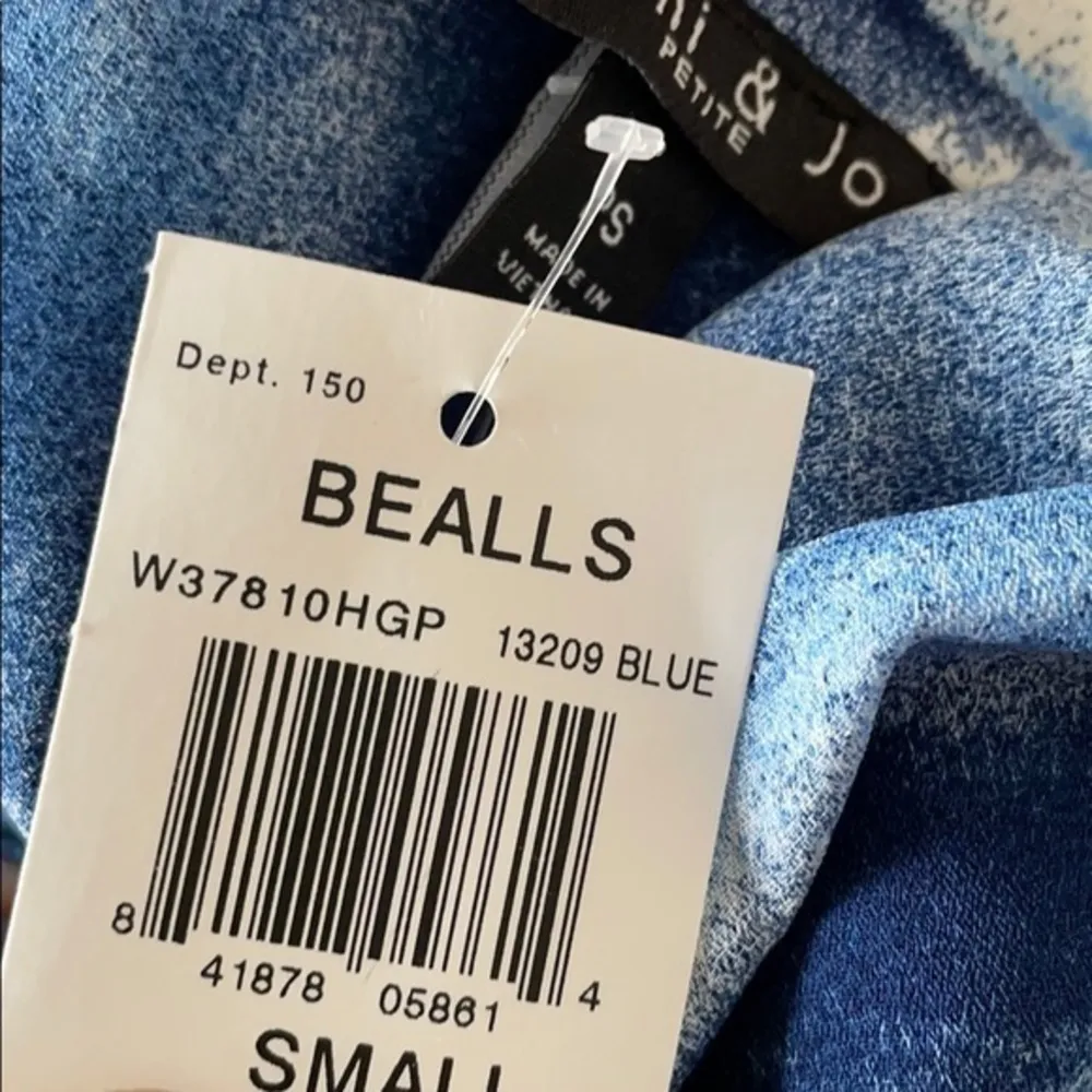 Sami & Jo cold sleeve blue-white tunic Sz.… - Image 50