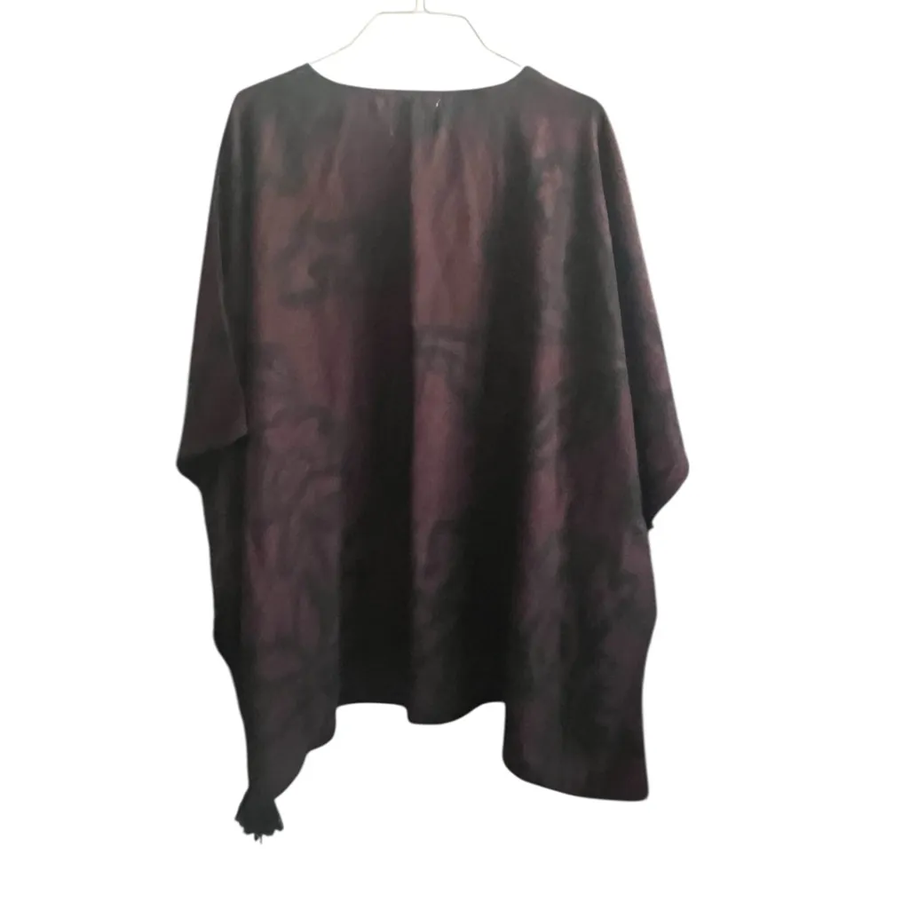 Cleobella Sevigny Capelet Shawl Poncho Throw Cape
Wrap, In Excellent Condition - Image 6