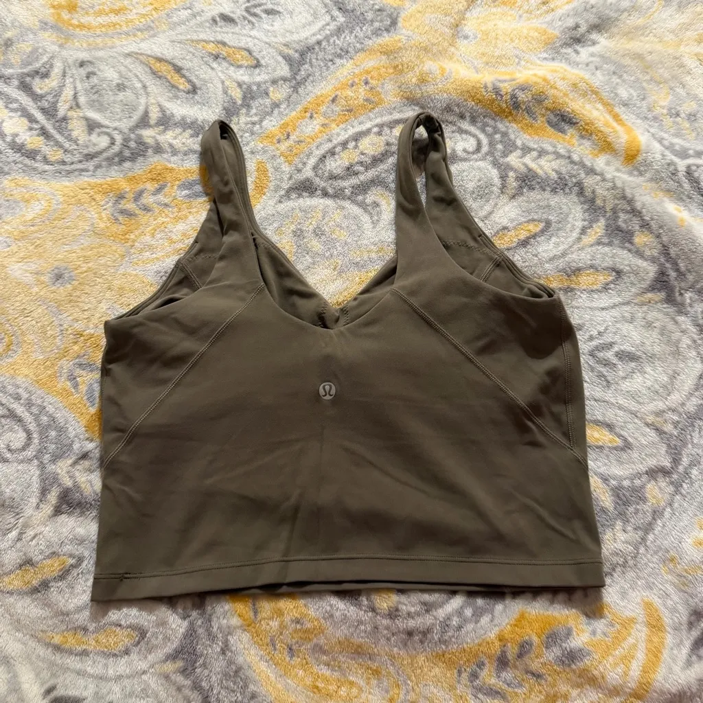Lululemon align tank nomad c/d cup size 6 - Image 2