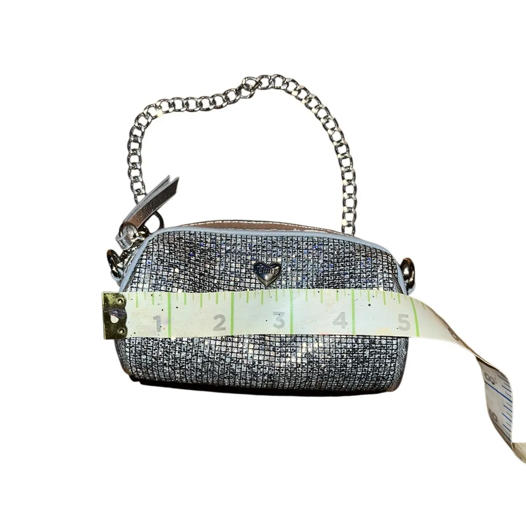 Juicy Couture Silver Glitter Mini Bag - Image 5