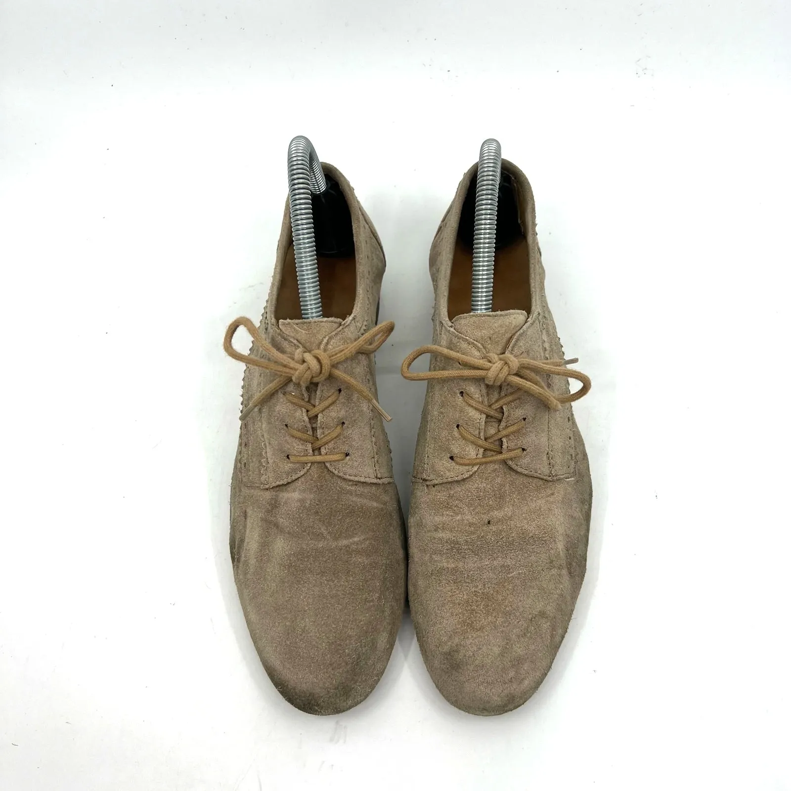 Lloyd Brown Suede Lace Up Shoes Women's 5.5 US - Image 5