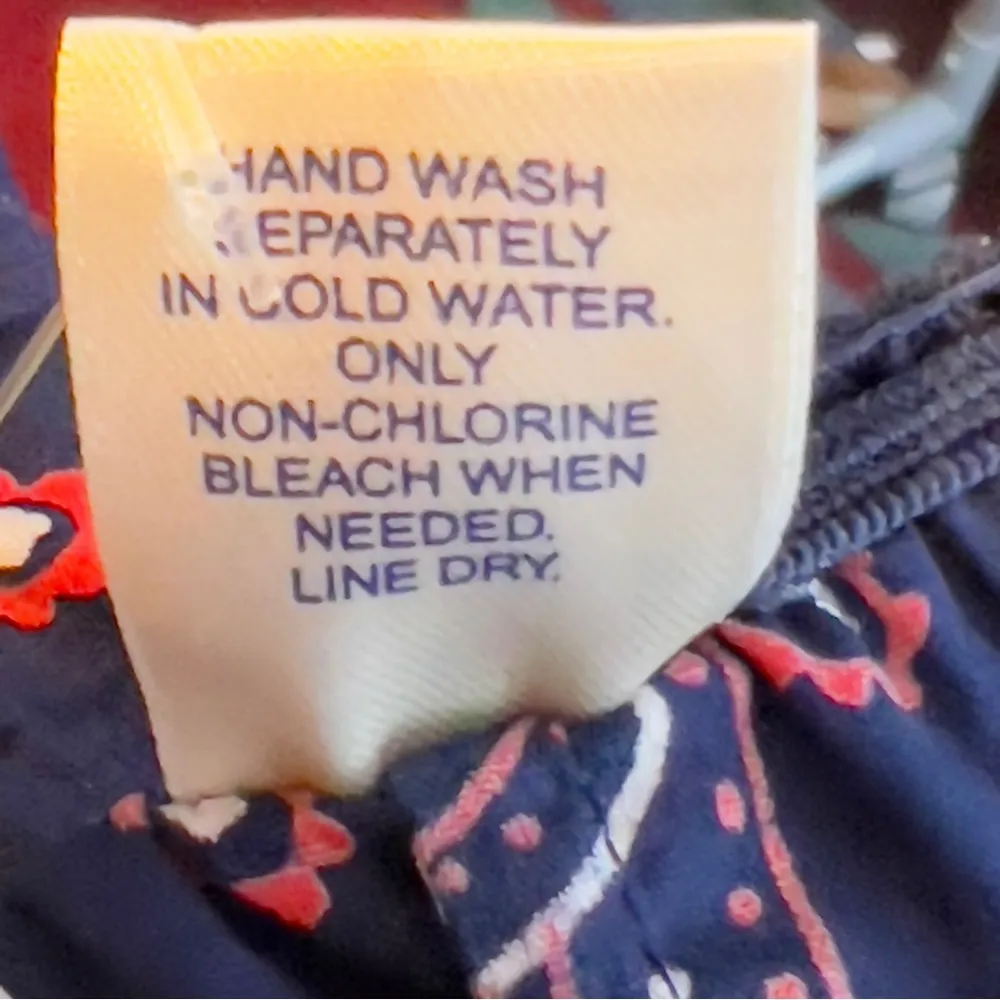 Austin Clothing Co XL Navy Blue, Red & White Paisley Print Side Zipper T… Blue Size undefined - Image 7