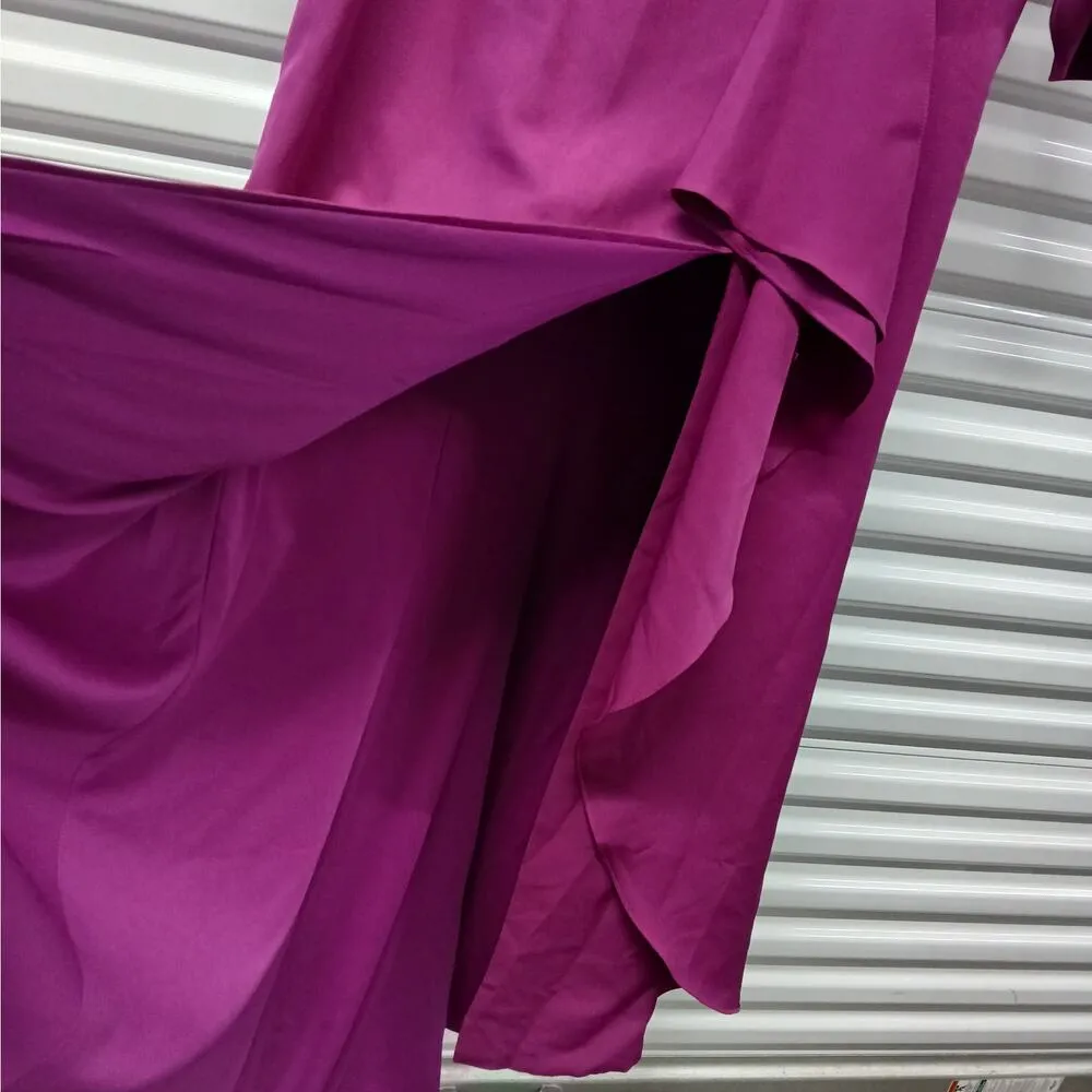 $270 NWT Wear Your Love Formal Evening Gown 3X Burgundy Mother Of Bride Dress Pink - Image 10