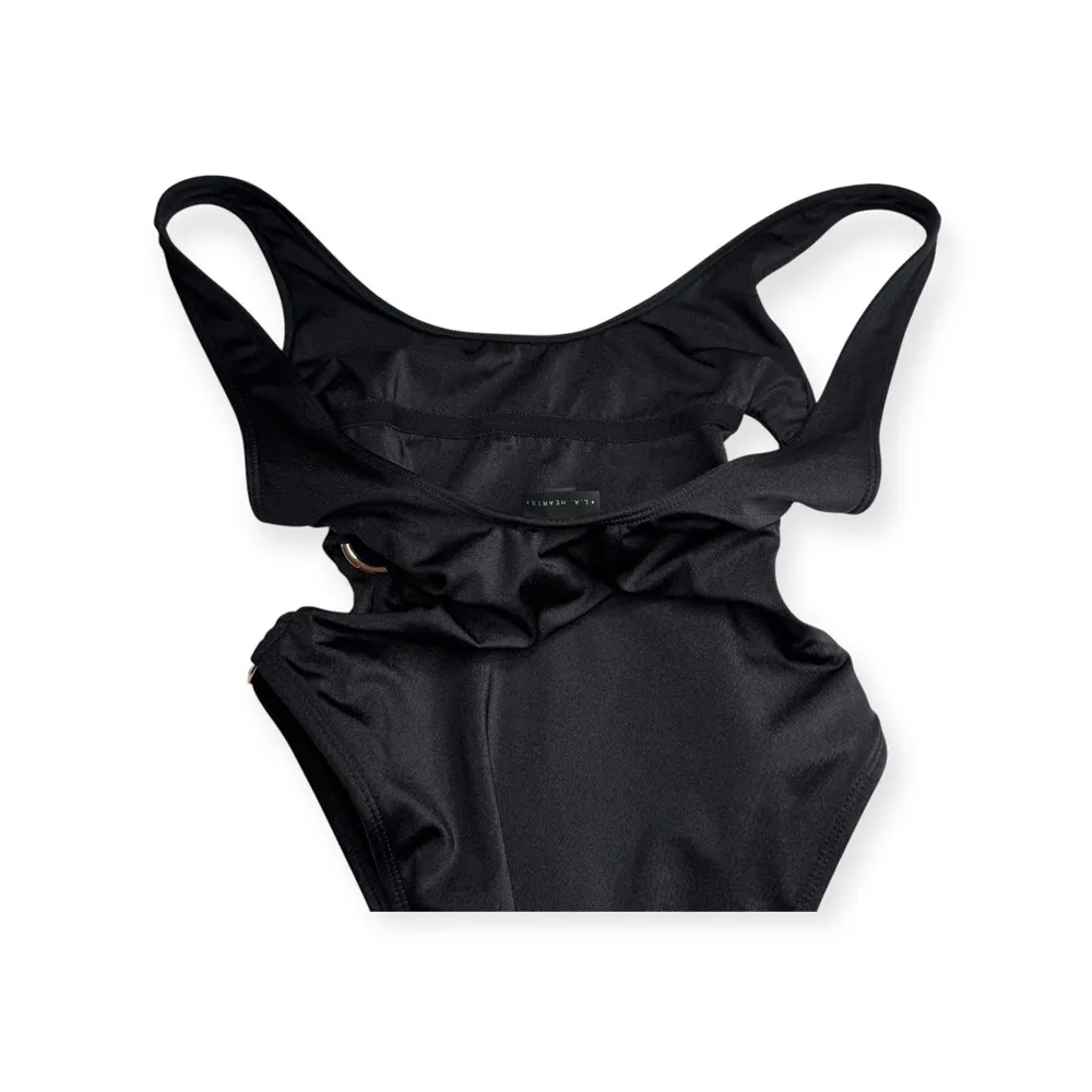 new PacSun x LA Hearts ࿊ Cut Out Rose Gold Rings One Piece Swimsuit ࿊ Black ࿊ XS - Image 5
