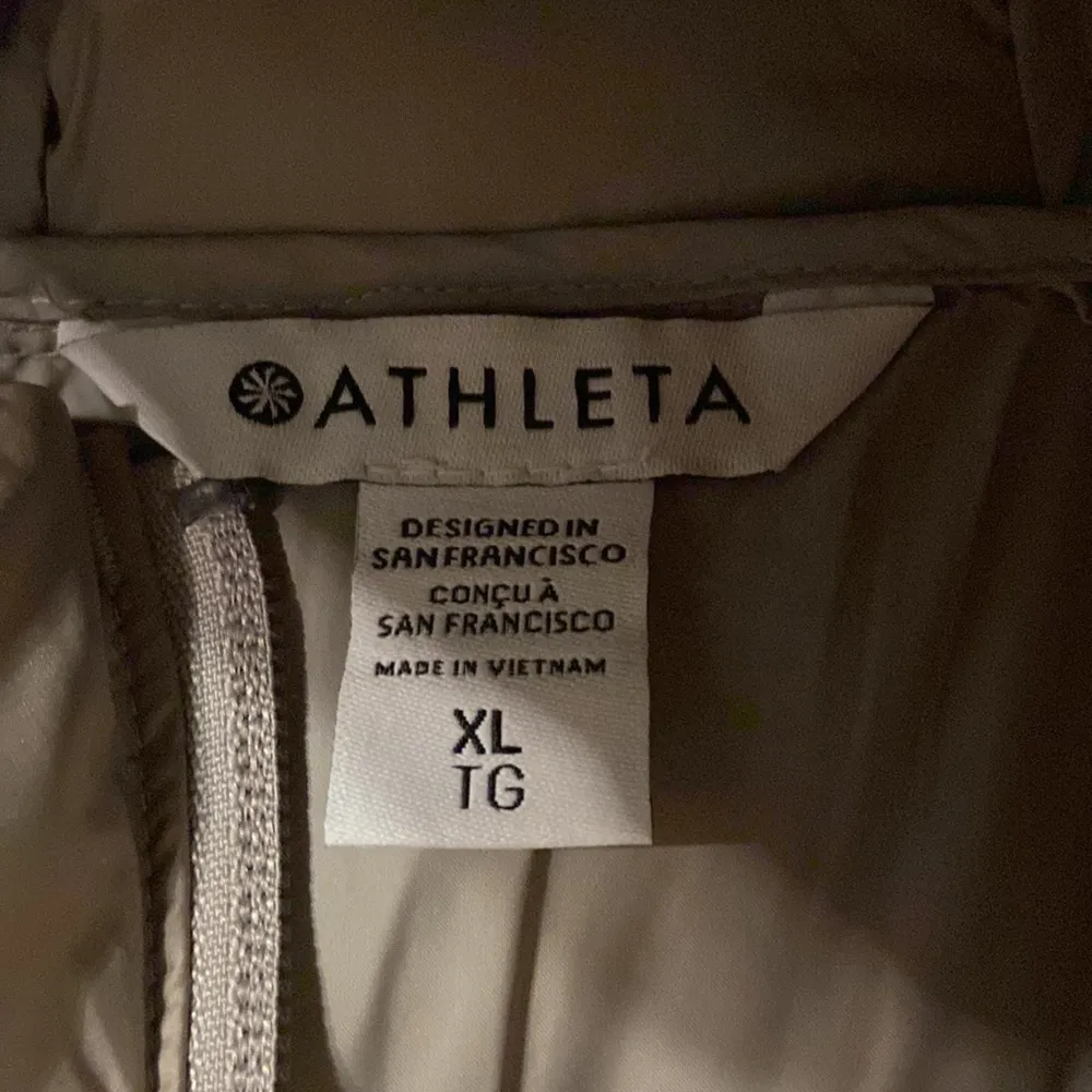 ATHLETA AIRE PUFFER PARKA SIZE XL BRAND NEW JACKET COLOR SEE PHOTOS - Image 5