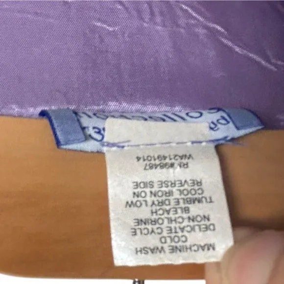 Vintage Vicki Wayne Lavender Lace Button Front Jacket Skirt Suit Set Size‎ 16 Purple - Image 6