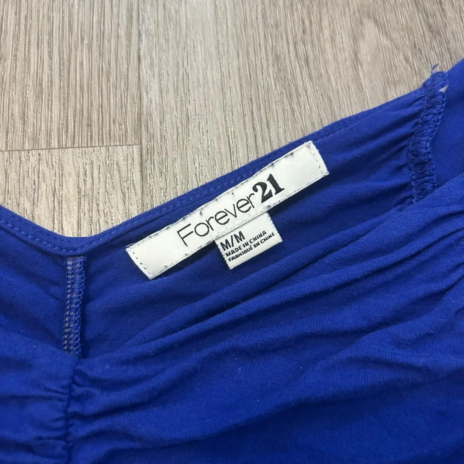 I am gia Vintage forever 21 blue dress - Image 3