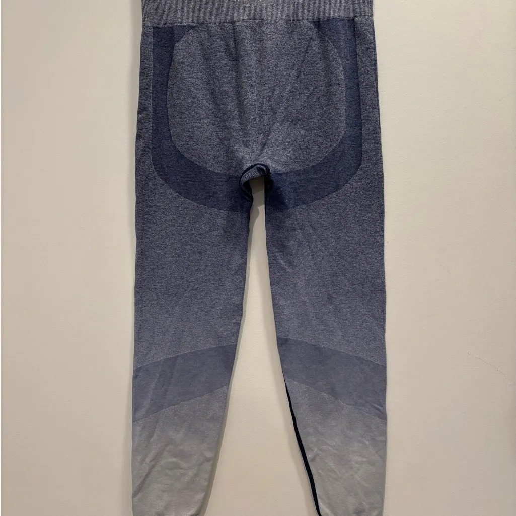 PINK Victoria's Secret Blue and Gray Womens Leggings - Image 2
