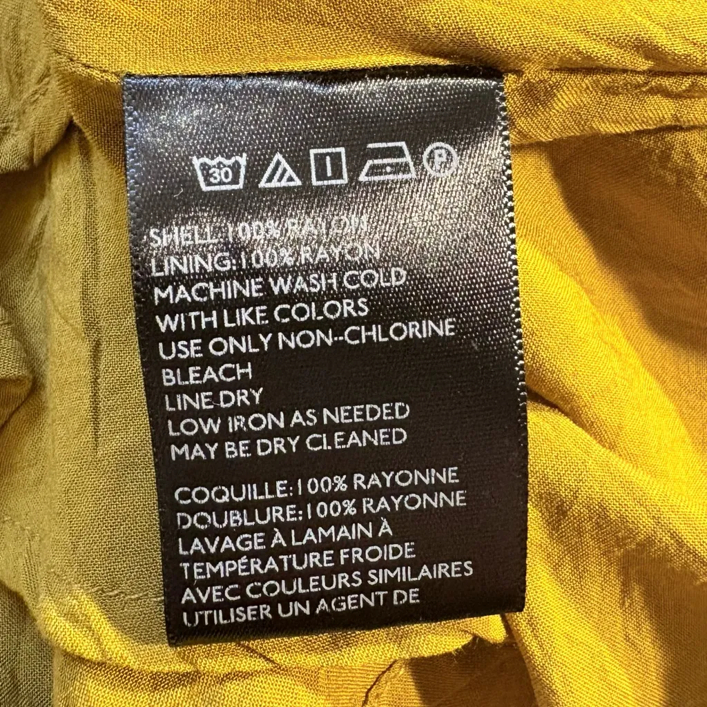 Urban Outfitters Suddenly Spring Floral Tie-Waist Ruffle Mini Dress Sz XS💛 - Image 10