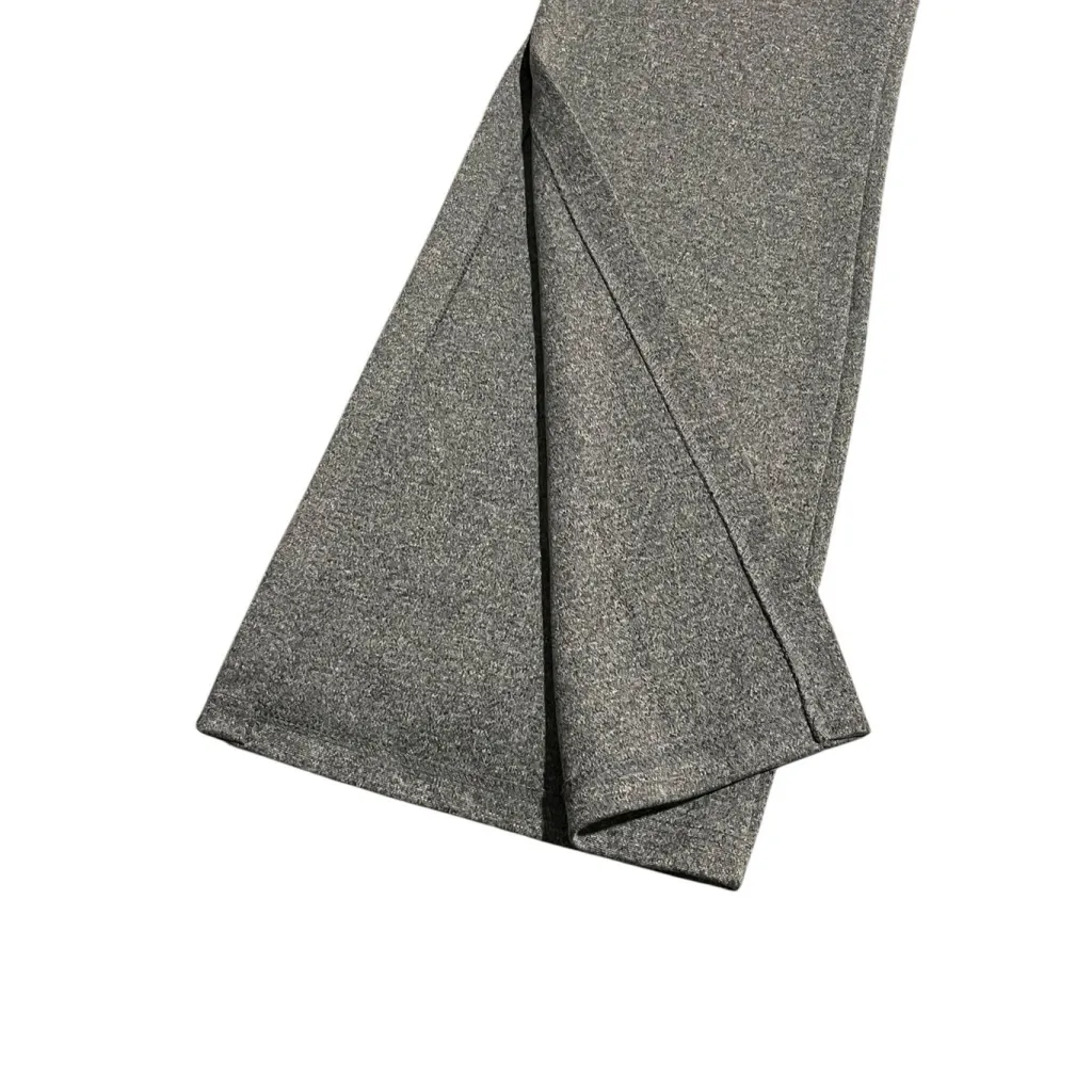 Poetery Flared Leggings Womens Size Medium Gray Heathered Stretch Yoga Pants - Image 5